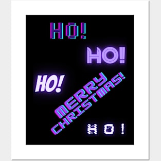 Merry Christmas Ho ho ho Posters and Art